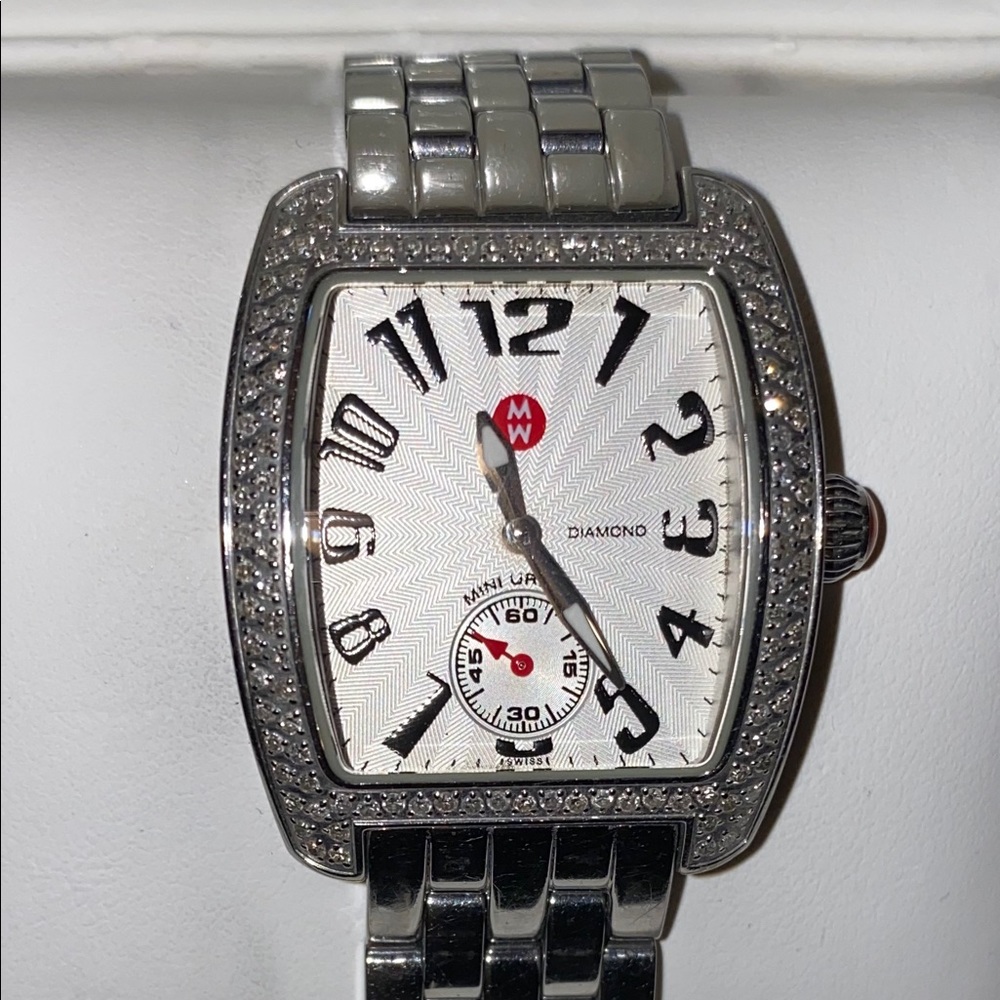 MICHELE Mini Urban Diamond Watch